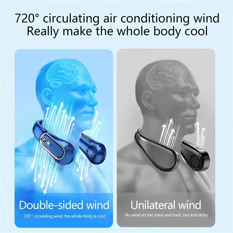 Neck Bladeless Fan