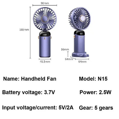 USB Handheld Mini Fan